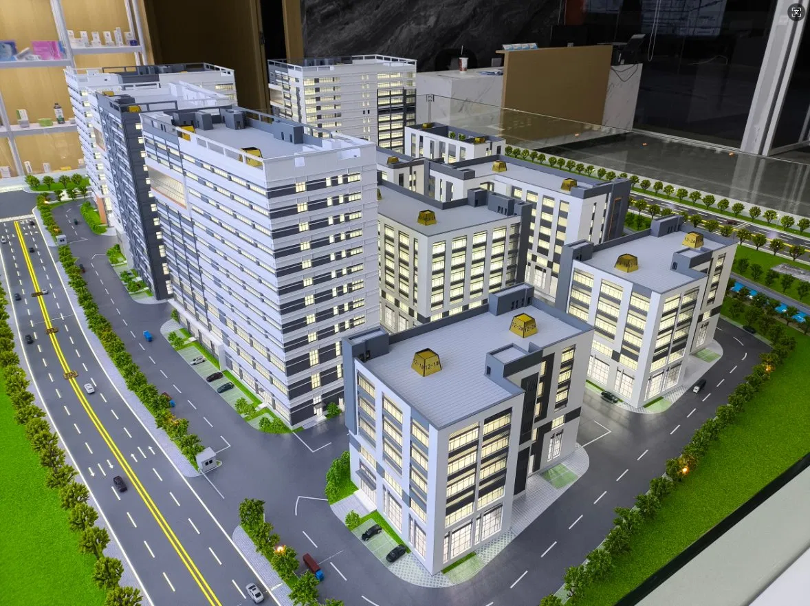 Sand Table Model for Integrated Planning of Green Infrastructure in 3D Industrial Park