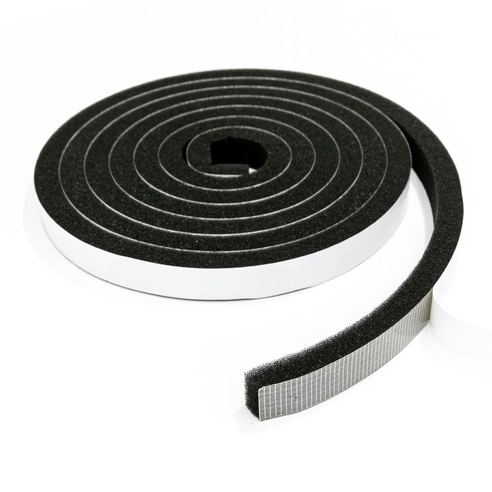Waterproofing NBR EPDM Sponge Foam Silicone Rubber Solid Weather Extruded Sealing Strip