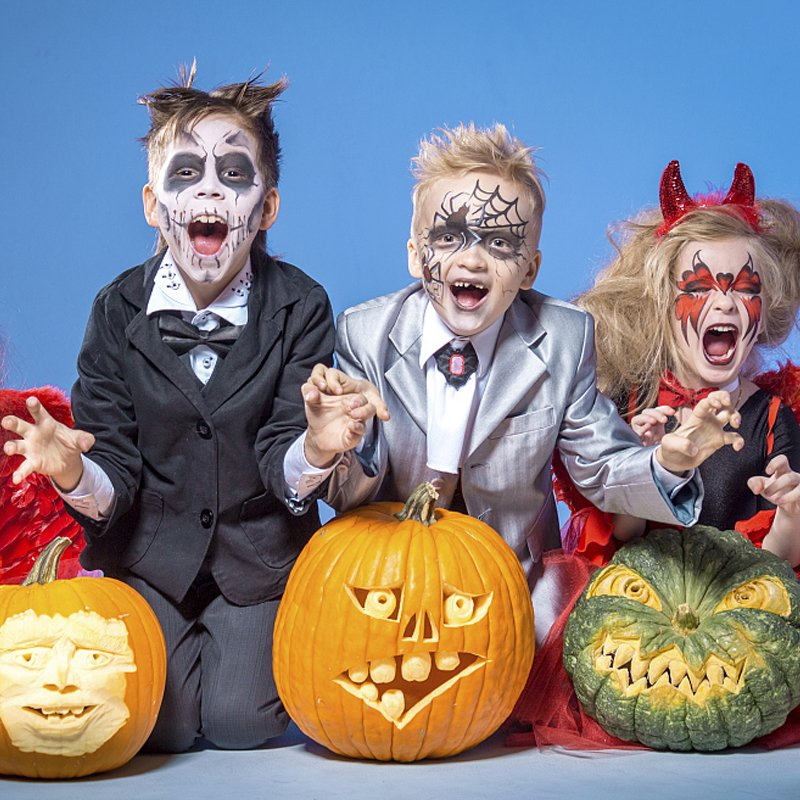 Halloween Party Safe and Non-Toxic Face Body Paint Makeup Kit
