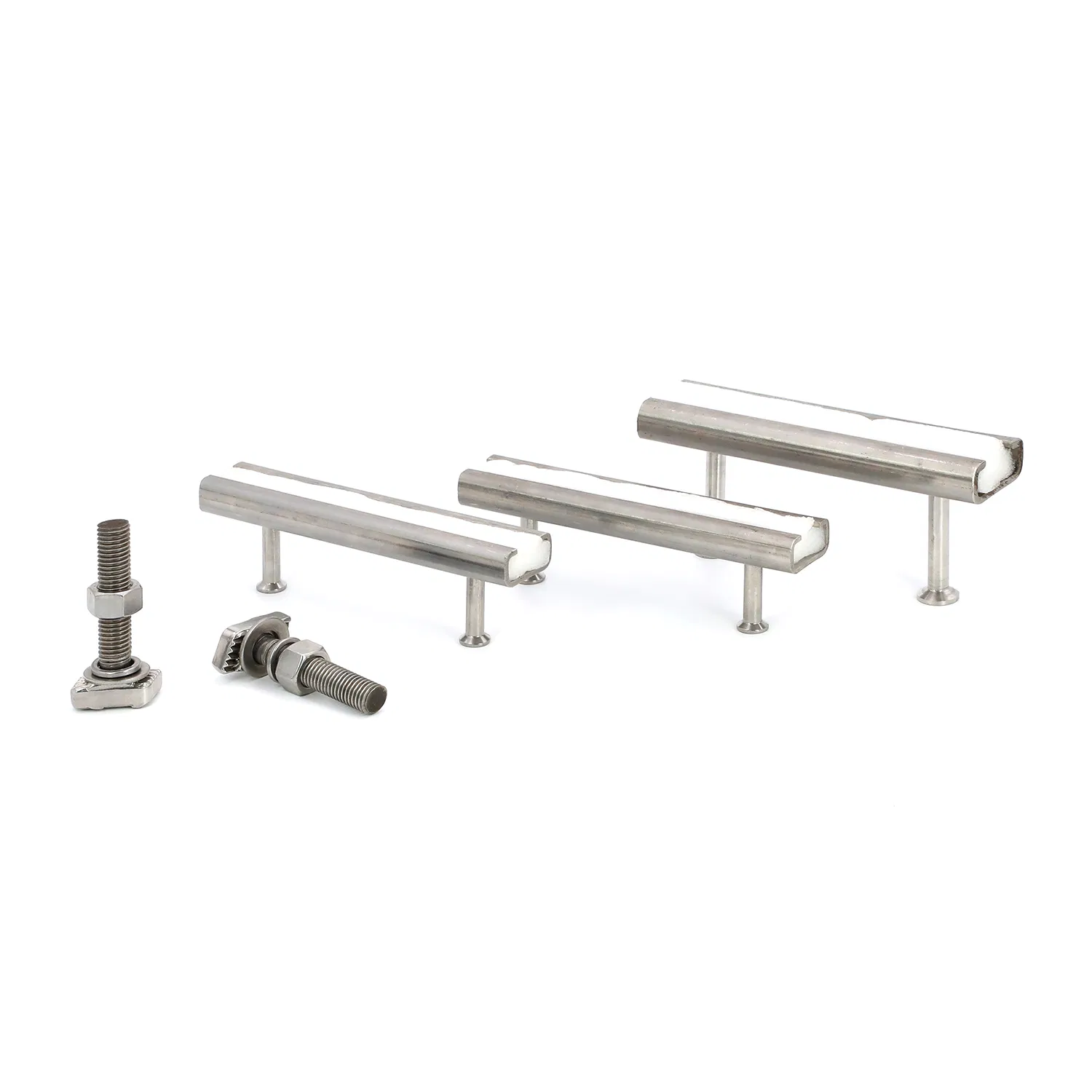 Hot Rolled & Cold Formed Riveted Steel Cast-in Halfen Channel with Anchor Bolt