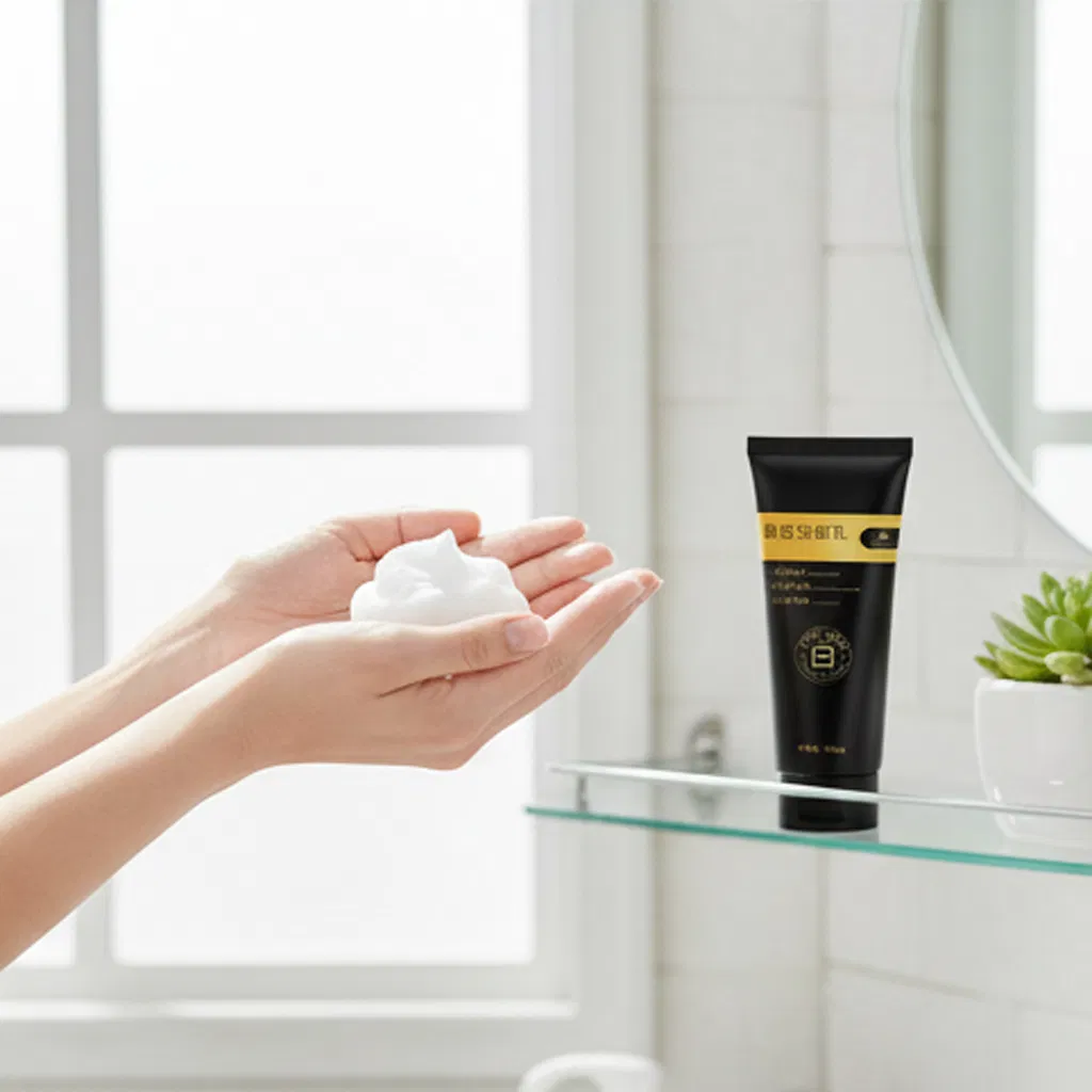 Radiant Glow Organic Facial Cleanser for All Skin Types