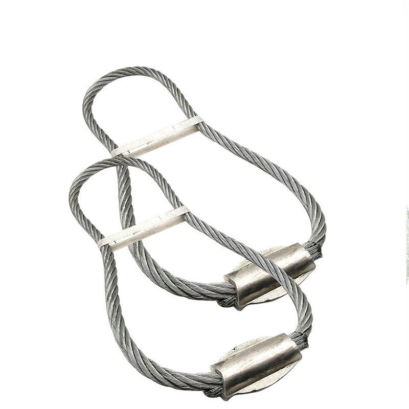 Cable Lifting Loop Construction Wire Rope Sling