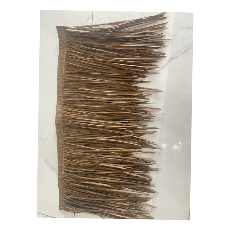 Realistic Artificial Straw Roof Panels for Resort Decoration