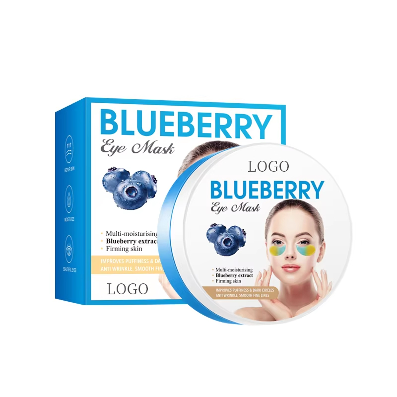 Ditong Private Label Skin Care Manufacturer Blueberry Moisturizing Firming Eye Mask Moisturizing Eye Patch
