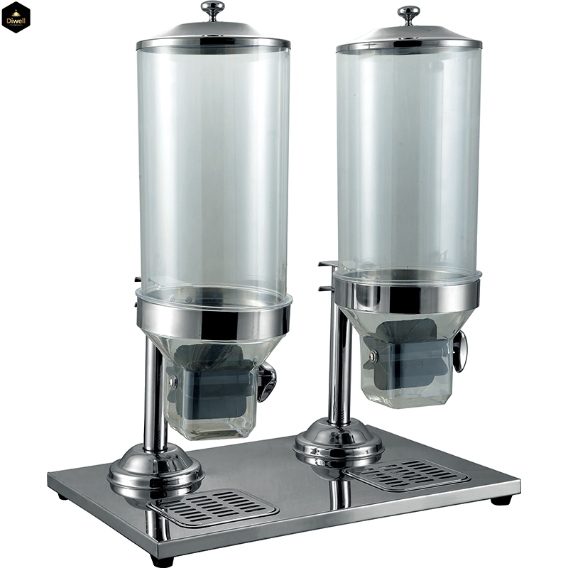 High Quality Big Capacity Dry Food Cereal Container Dispensers Popcorn Dried Fruit Dispenser Machine Price