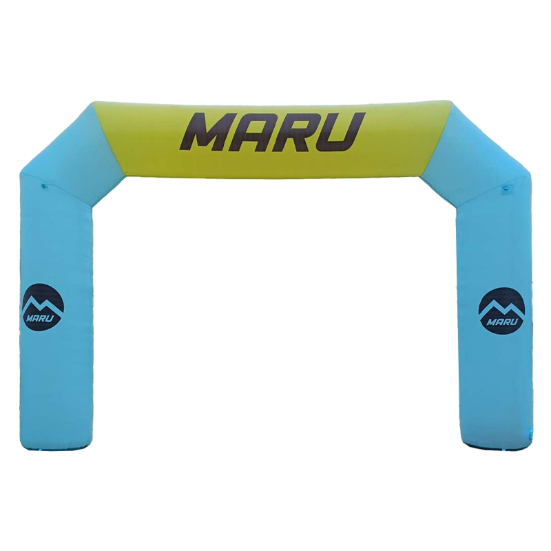 Large Advertising Inflatable Arch with Built-in Fan for Trade Show Exhibition Entrance