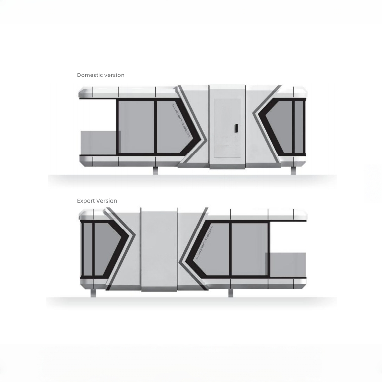 Modular Capsule House – Prefab Cabin and Mobile Unit with Easy Installation
