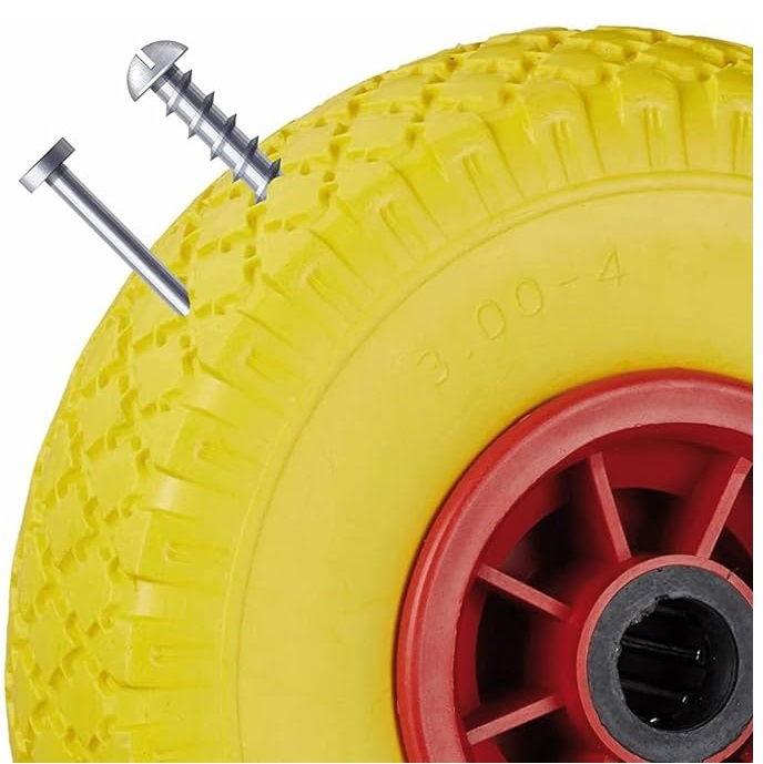 8 10 11 13 14 15 16 Inch PU Solid Flat Free Wheelbarrow Wheel Barrow PU Foam Wheel
