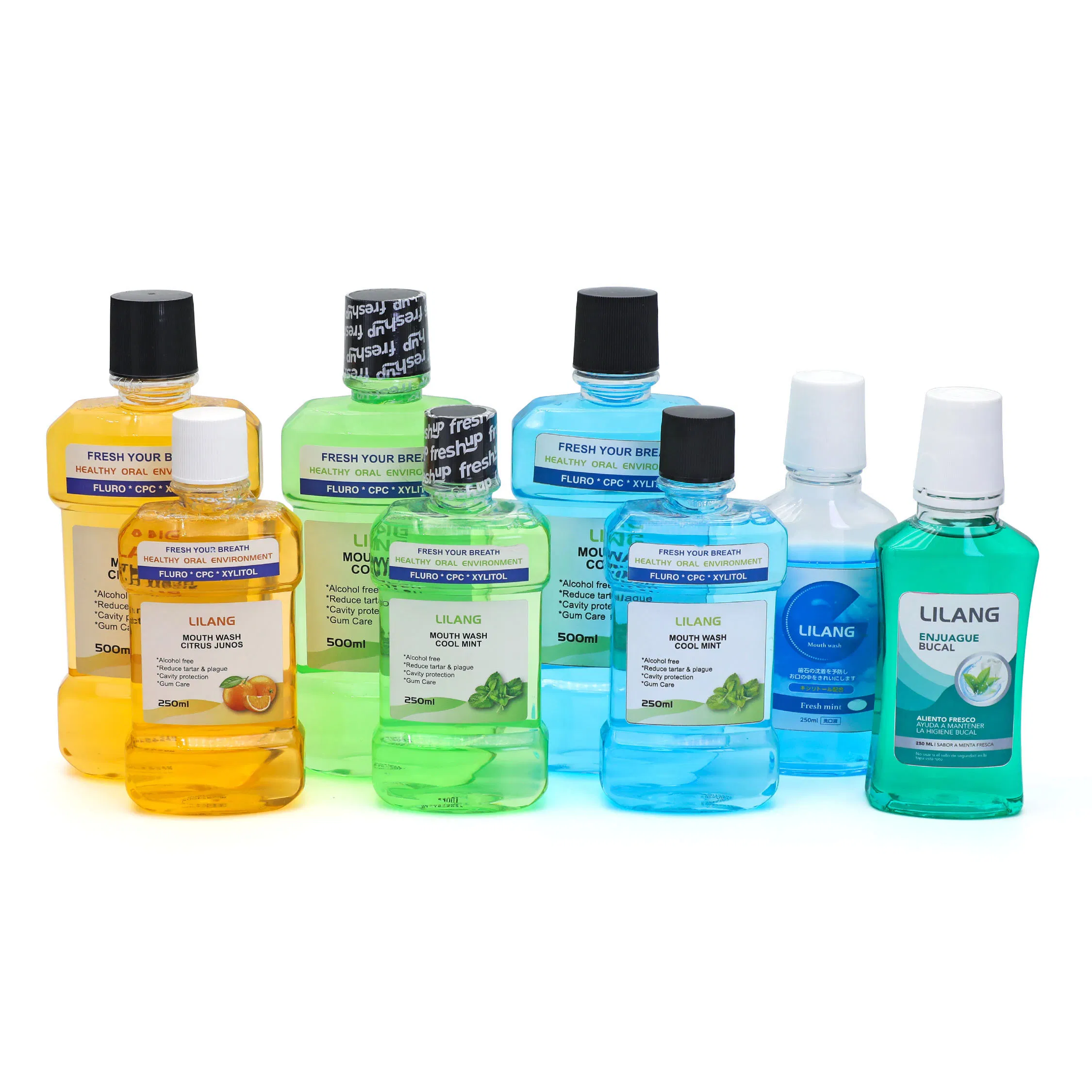 Mouthwash OEM/ODM Oral Care; Green Mint