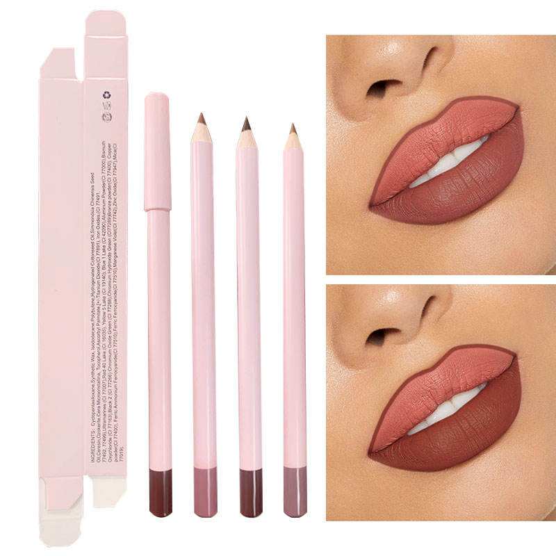 Vegan Creamy Long Lasting Custom Logo Waterproof High Pigment Lipliner