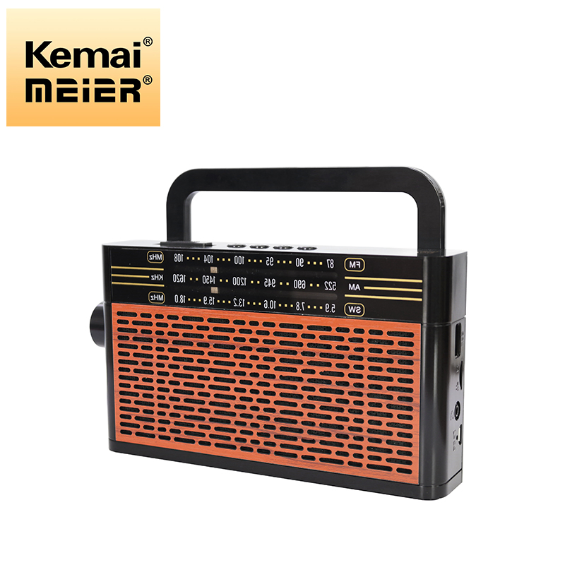 Factory Hot Portable Mini Rechargeable Radio Stereo with Professional Am FM Sw Retro Radio