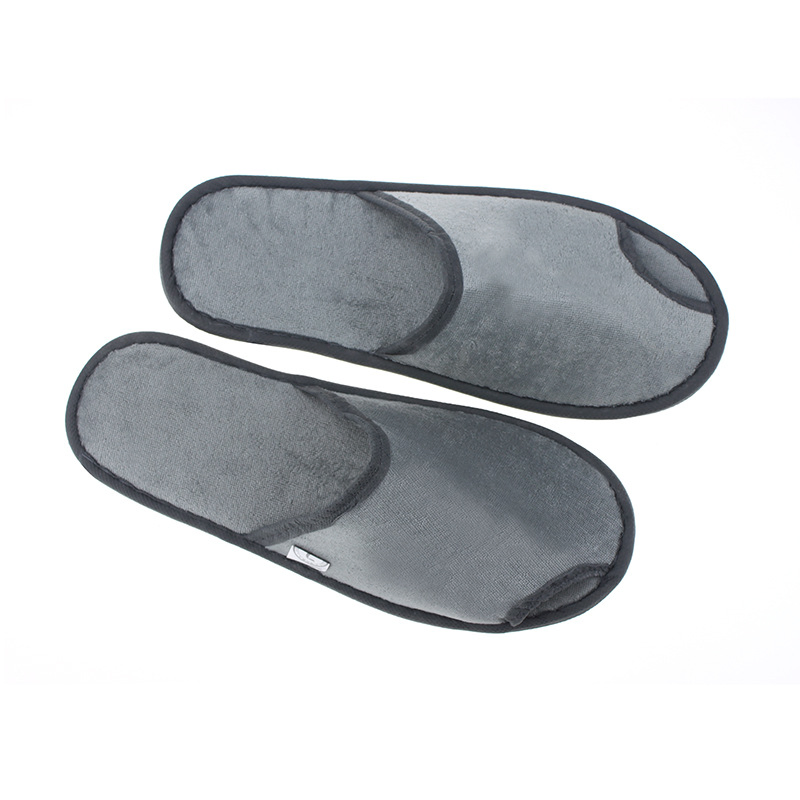 Disposable Hotel Slippers with Terry Cotton for Guest Room Using
