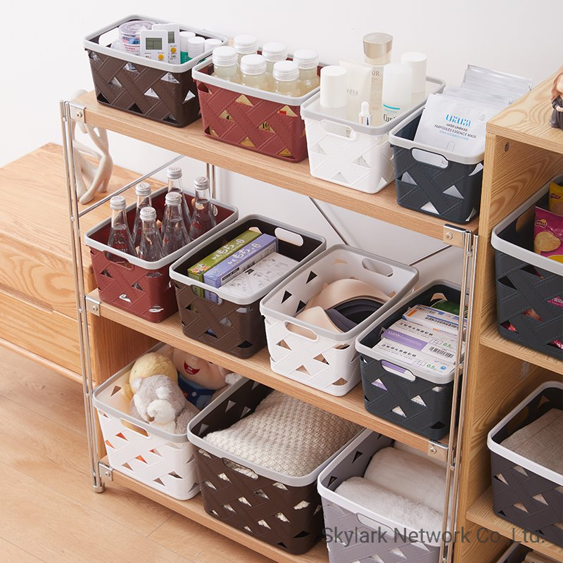 Пластиковая корзина для хранения, складная, 5 размеров