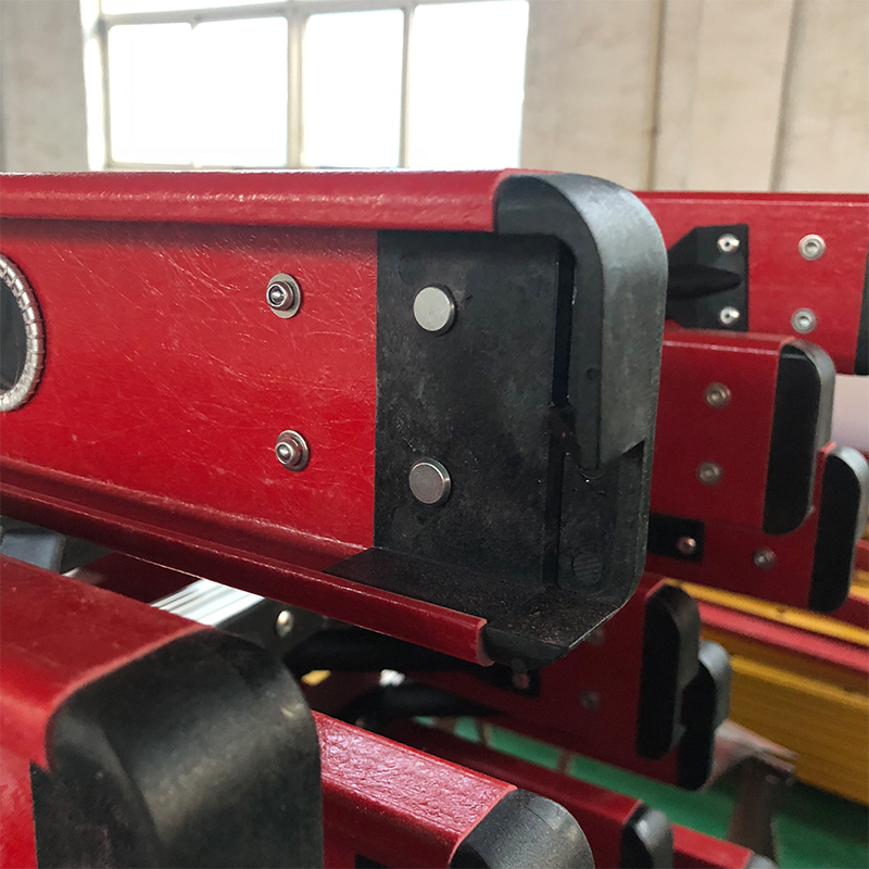 Non-Conducting Sliding Fiberglass Extension Ladder Accessoires with Fire Escape Escalera Parts