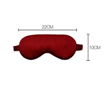 Factory Custom Classic Print Pure Silk Shading Ladies Eye Mask