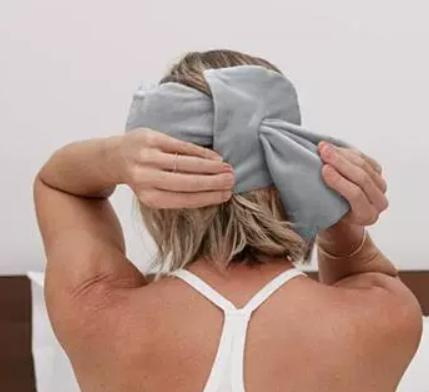 Customized Logo Wholesale Super Soft Sleep Weighted Eye Mask Sleeping Eye Mask