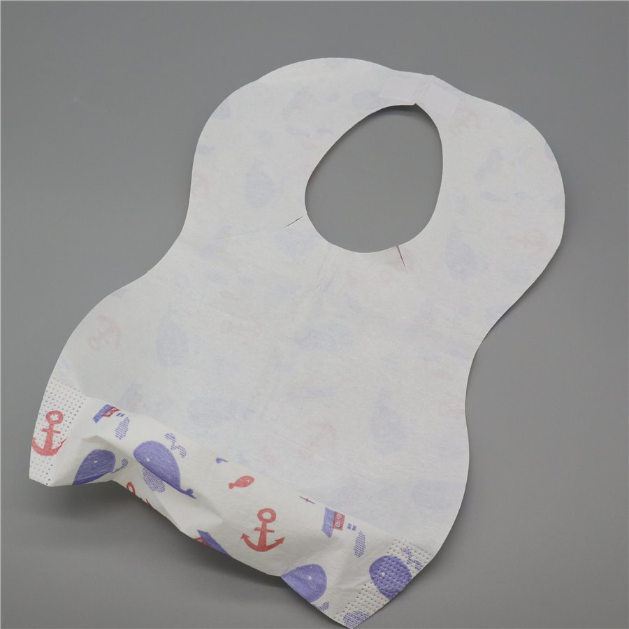 2023 Hot Sales Disposable Waterproof Baby Bibs