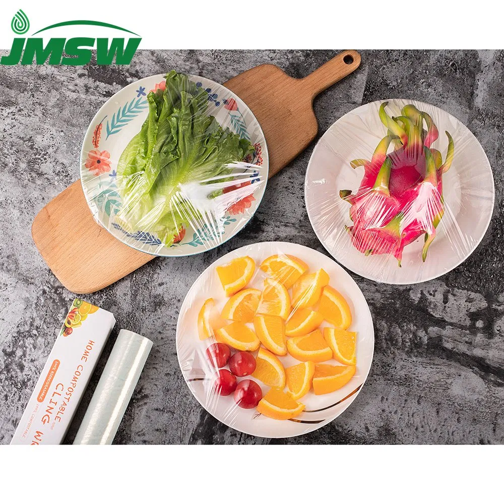 Biodegradable Compostable Food Grade Cling Wrap Film Whosale on Roll