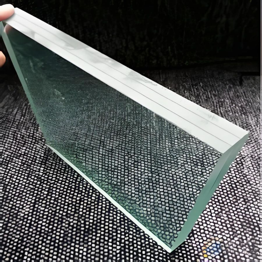 Low Iron Tempered Safety Laminated Glass for Windows and Balconies with CE