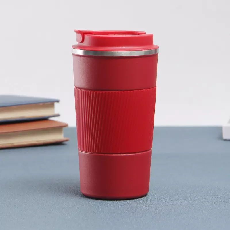 Термокружка с логотипом 380/510 мл, двойные стенки