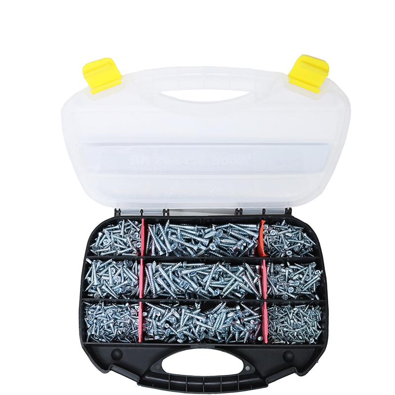 Flat Head Phillips Wood Screw Self-Tapping Screw Nails Box Screw Set