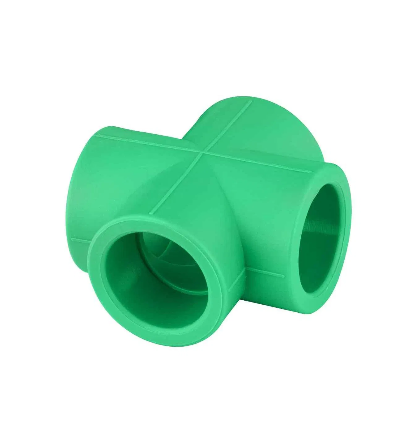 Cold and Hot Water Plastic Pipe Fittings PPR Cross