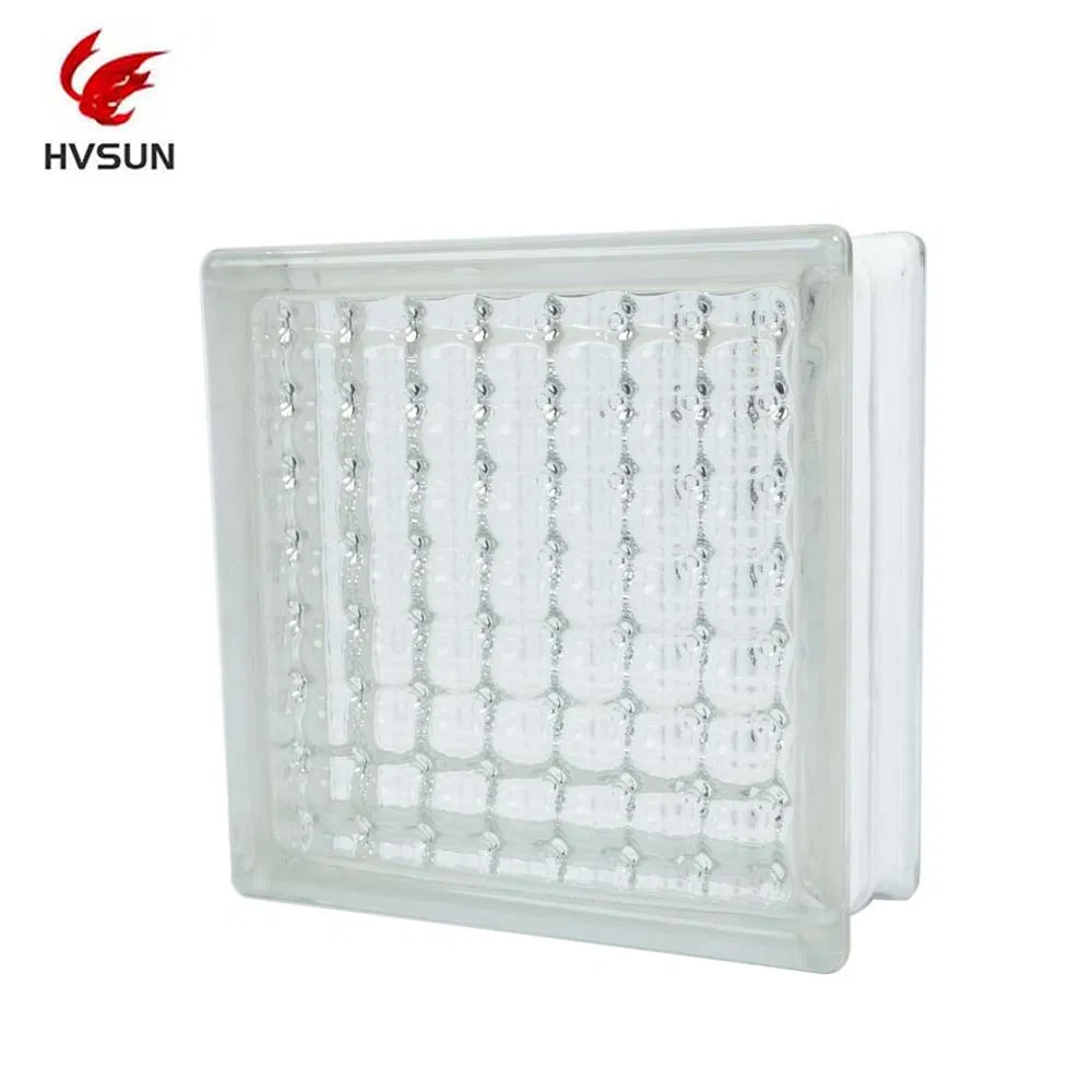 Inner Color Hollow Glass Brick for Decoration High Quality