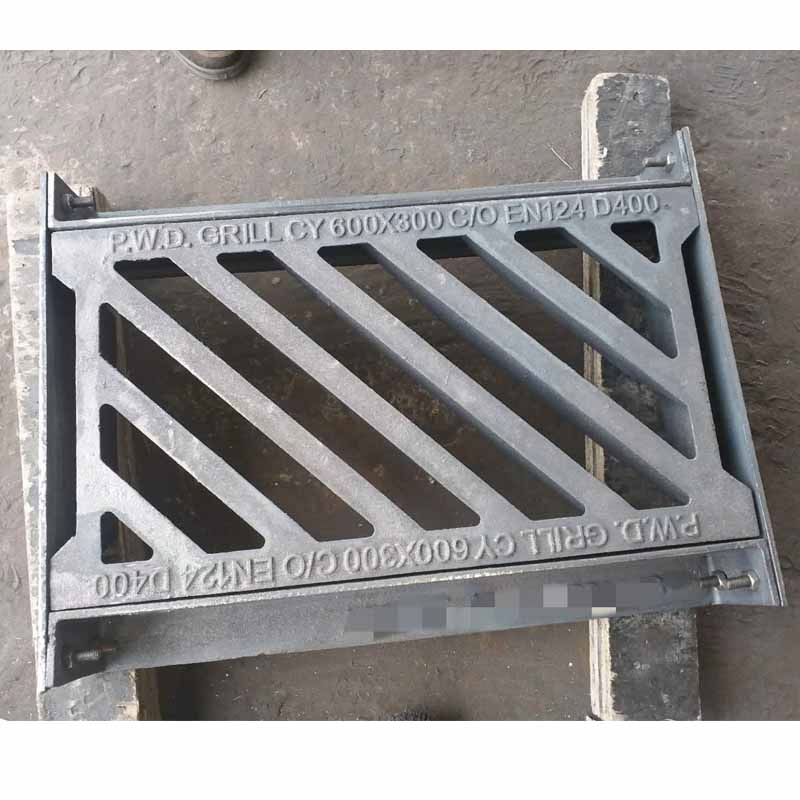 D400 600X350 Galvanized Stair Step Board Treads Flooring Flat Steel Channel Manhole Drain Grating
