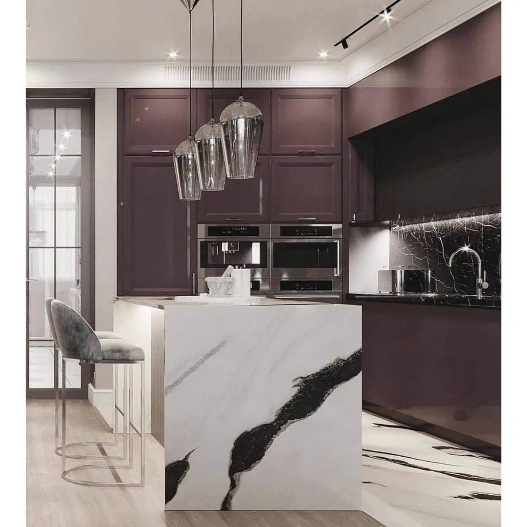 Natural Stone Kitchen Artificial Granite Quartz Marble Table Top Countertop