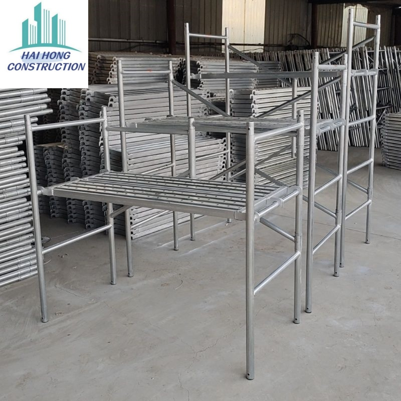 Construction Steel Scaffolding Heavy-Duty Galvanized Scaffolding