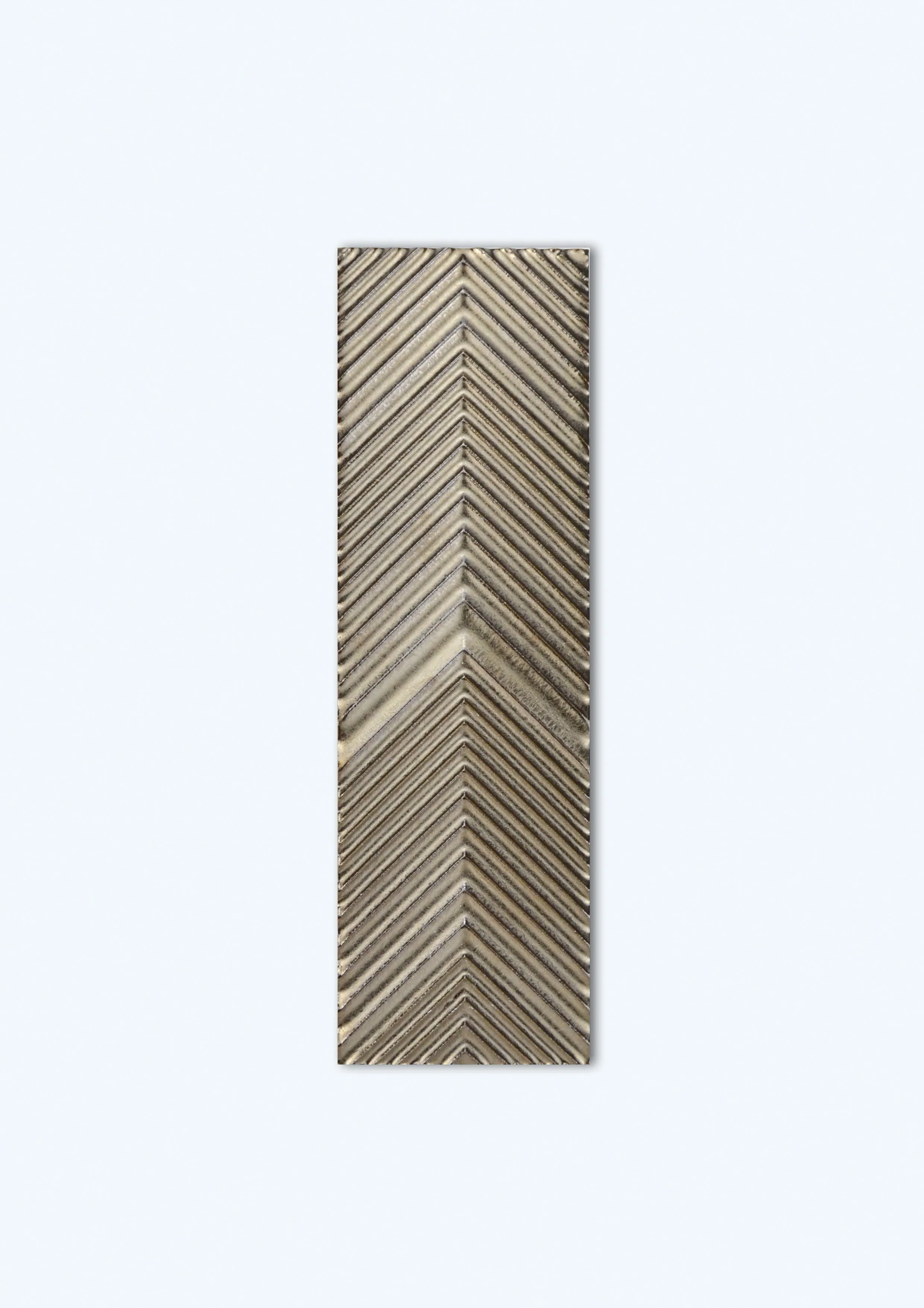 Factory Gold Glazed Waterproof Proceain Villa Hotel Project Wall Tile Subway Decor Tile