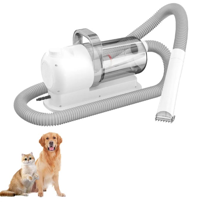 Hot Selling Pet Supplies Pet Care Integrated Hair Cutting and Vacuum Cleaner Set for Dogs Factory Directly Wholesale