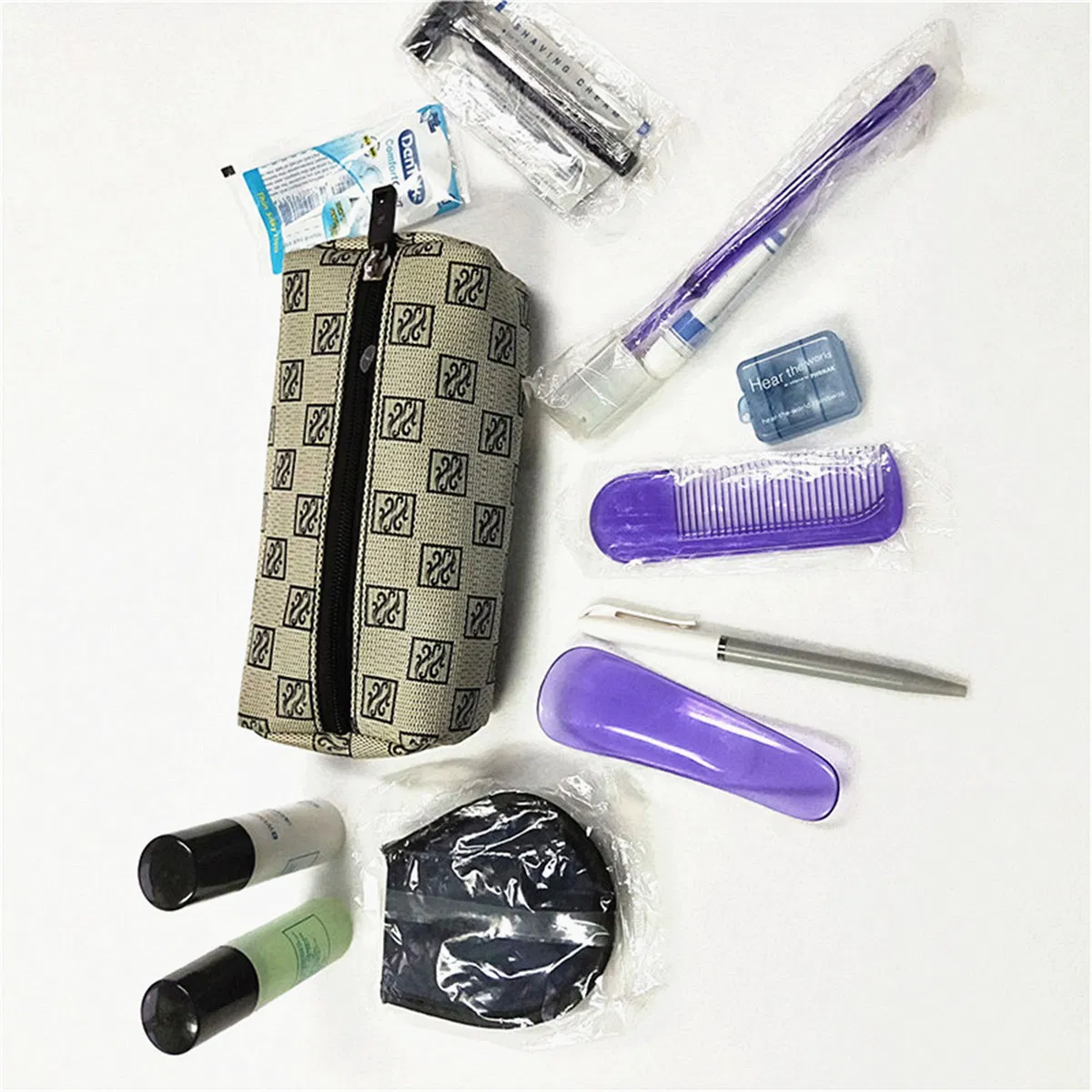 Travel Kits for Airplane Passengers Toiletry Travel Kit