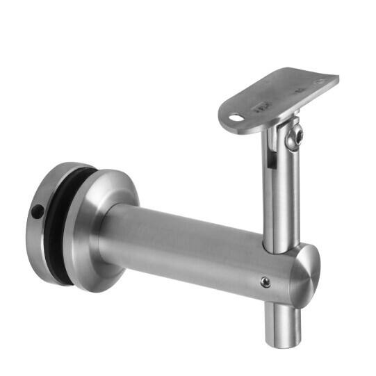 Heavy Duty Stainless Steel Stair Handrail Bracket Wall Mounted Support for Staircase