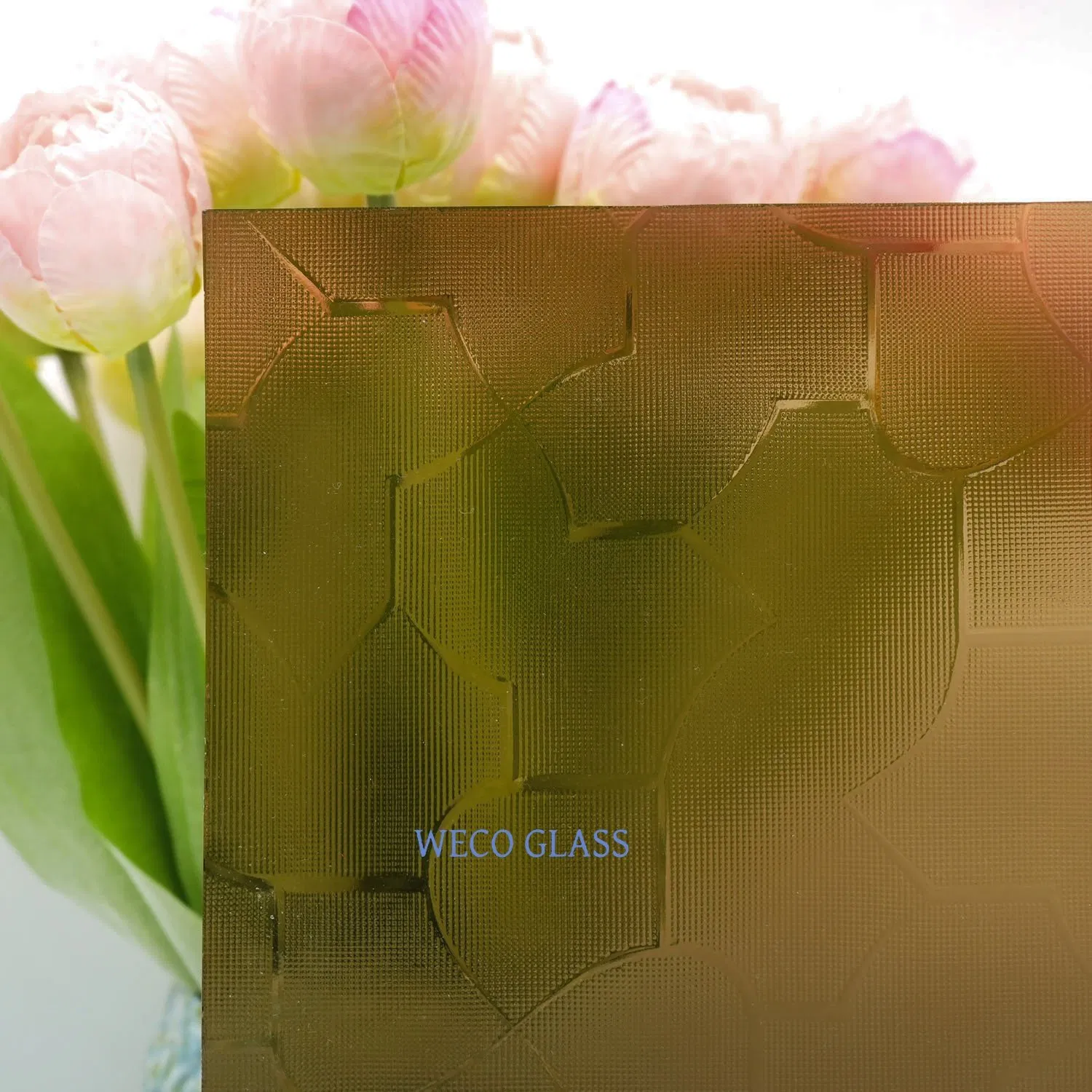 6 mm Clear /Colored Ultra Clear Patterned Figured Glass for Decorative