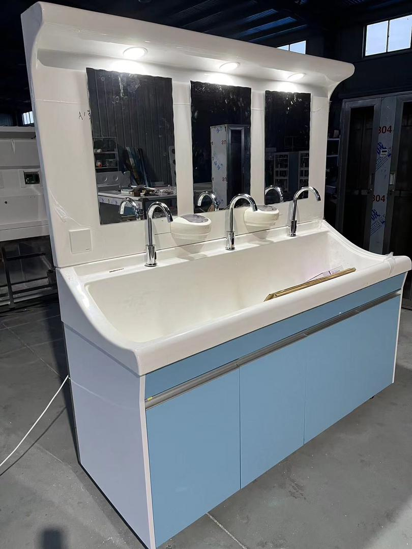 Hospital Endoscope Cleaning Workstation Sink High Molecular Cleaning PMMA Tank