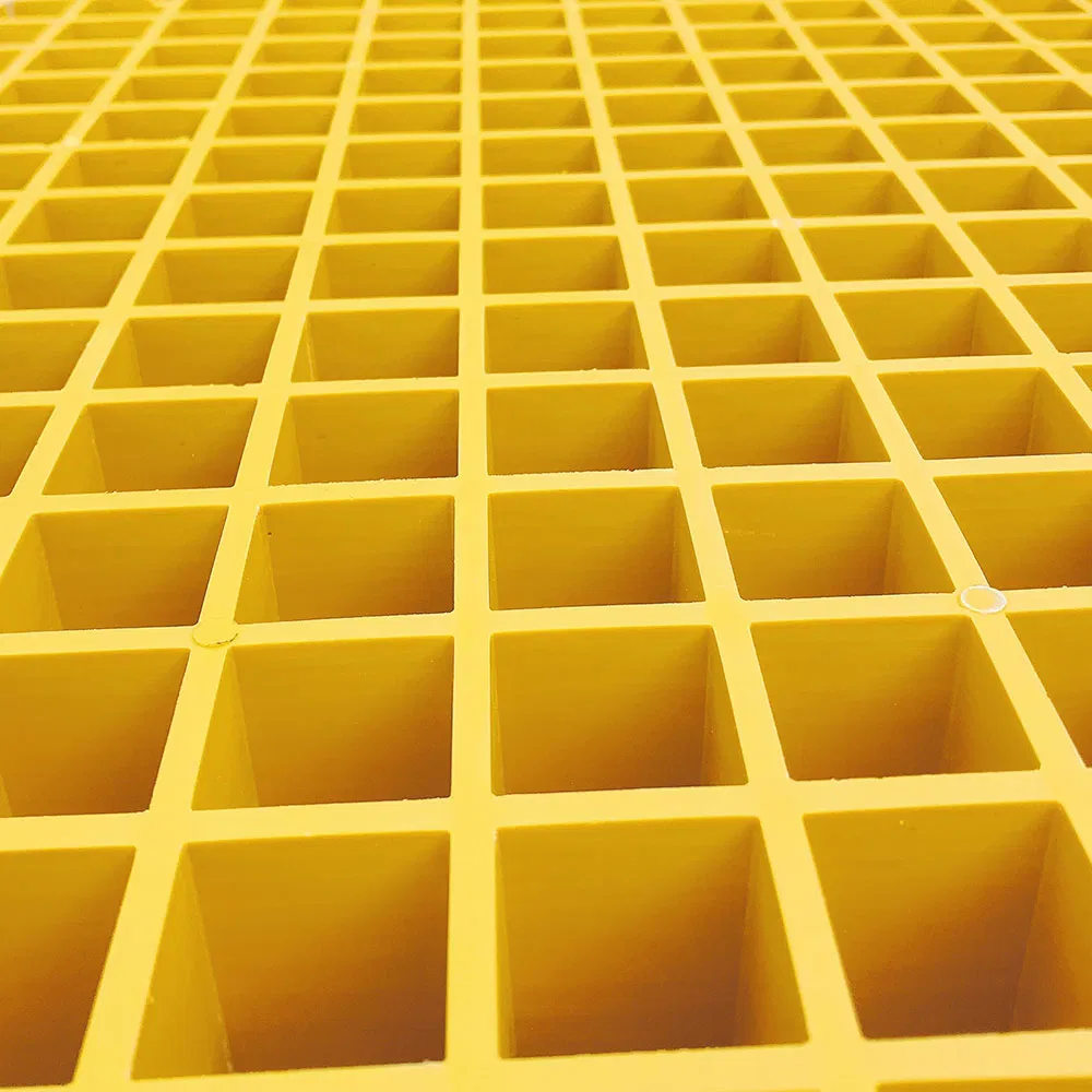 Custom Size FRP Product Grating Mesh Panels Factory Supply High Strength Lightweight Grid Flooring Outdoor Indoor Applications Anti Slip Performance Design
