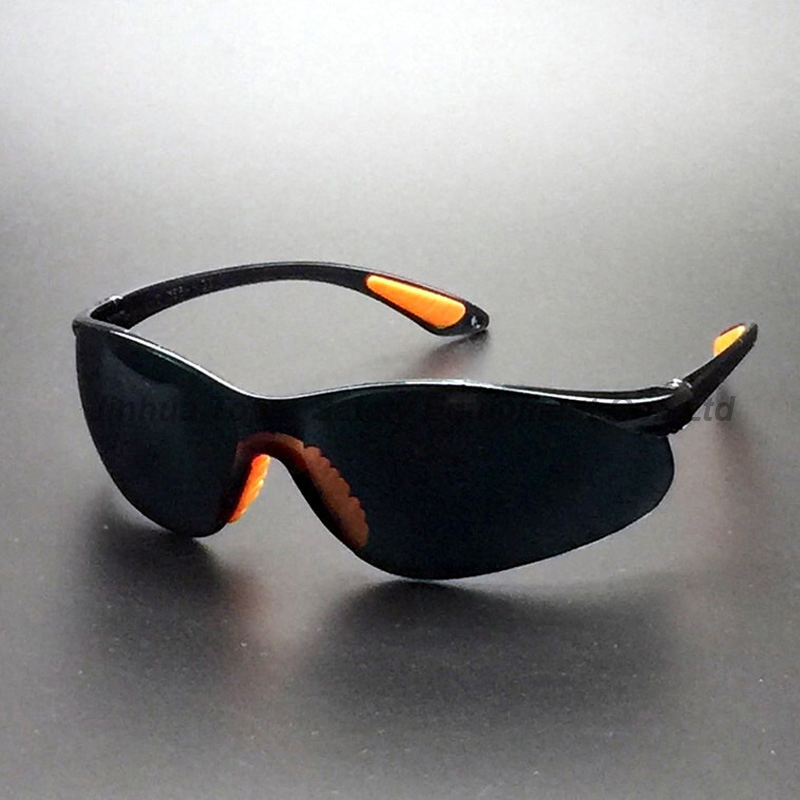 CE En166 Anti-Fog and Anti-Scratch Function PC Lens Industrial Safety Glasses (SG102)