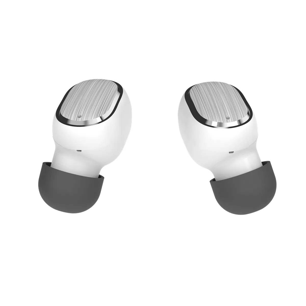 OEM Manufacturer Ture Wireless Earbuds 3D Stereo Quad Mic 400mAh Battery Tws Earbuds for Mobile Phone APP Support Hall Switch