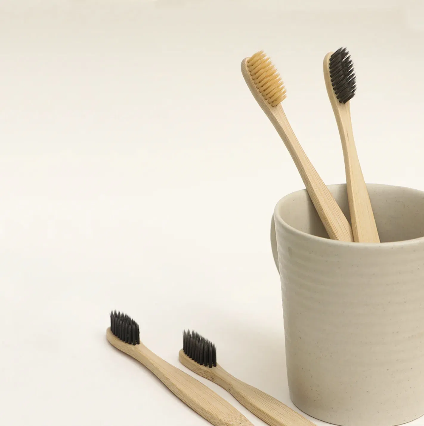Wholesale 100% Eco-Friendly Wooden Bamboo Baby Toothbrush