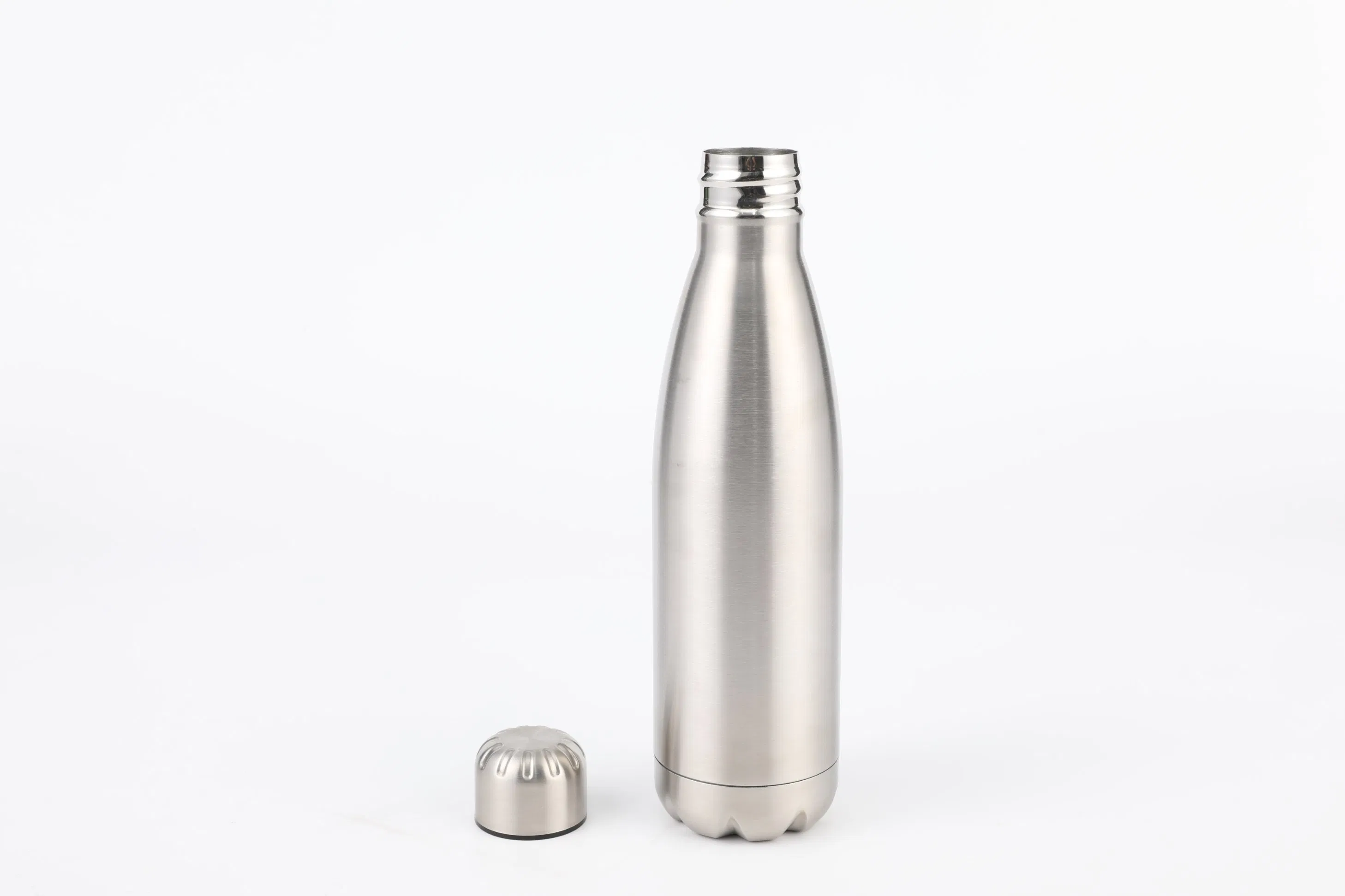 Grinkwell 500ml Double Wall Vacuum Insulated Metal School Stainless Steel Insulated Water Bottles for Kids