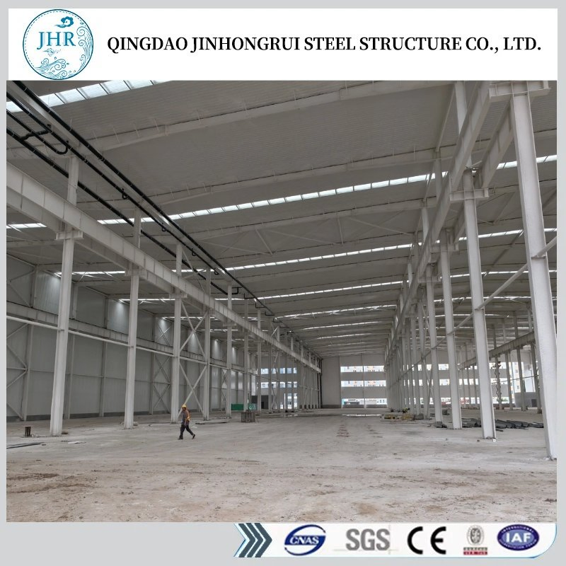 Customized Galvanized Steel Structure Prefab Industrial Building Factory with H Beam/Purlin/Wall/Roof Panel Anti Corrosion