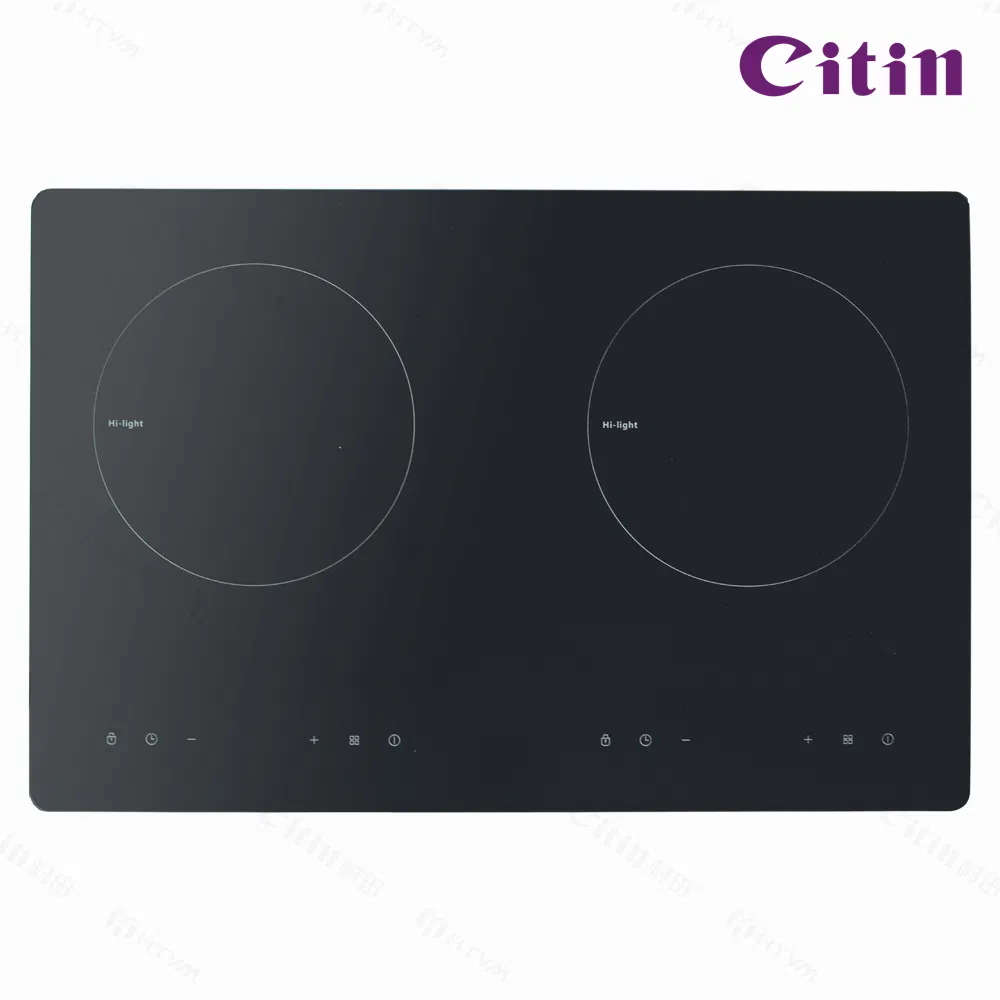 High Power Ceramic Stove with Sensor Touch for Double Zones