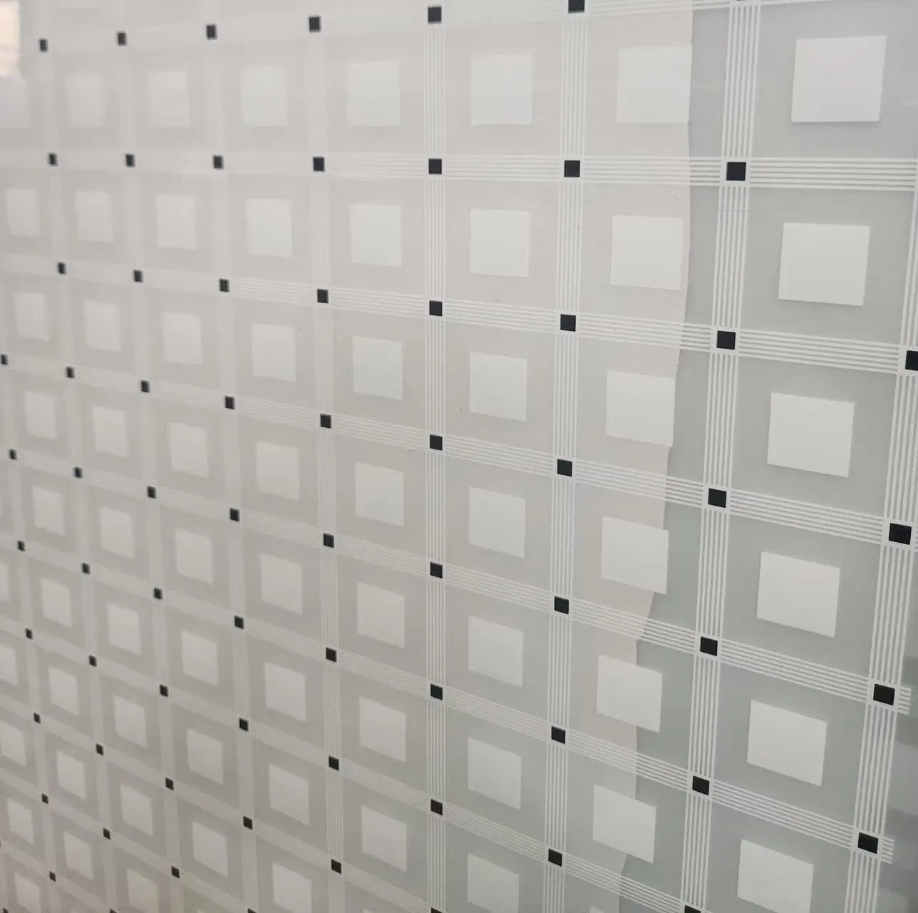 2/3/4/5color Silk Screen Decorative Dark Golden Titanium Glass for Window, Door, Partition