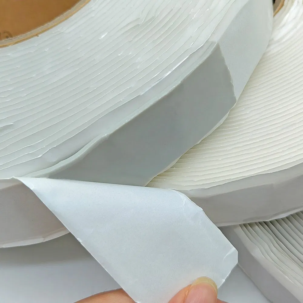 Black Color Butyl Seal Tape Sticky Insulating Rubber Sealing Tape Is Used for Connection of Automobile Parts and Steel Plates