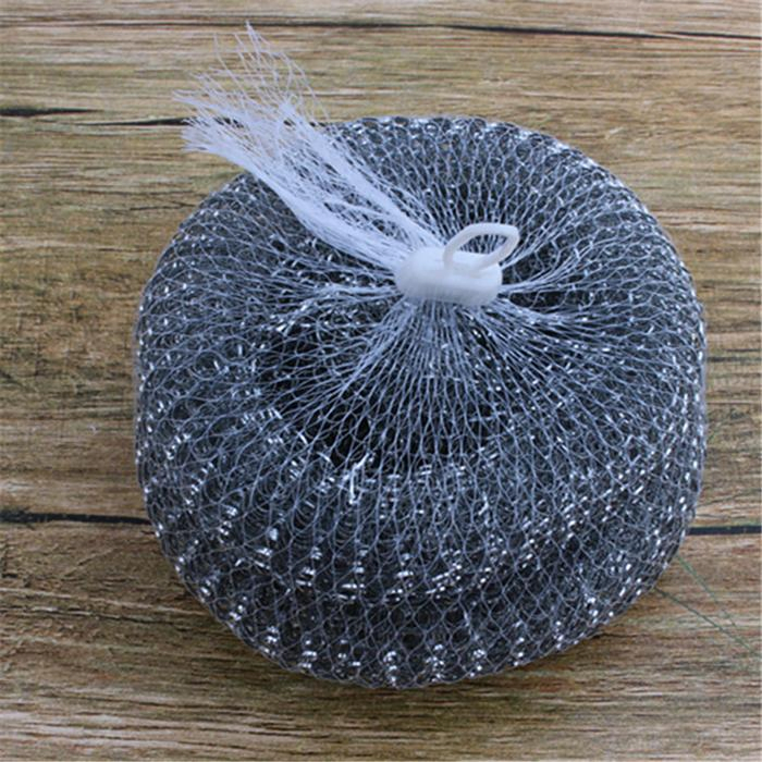 Металлическая губка для посуды из нержавеющей стали