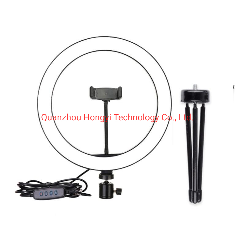 2021 DC 5V LED Ring Light New Whitening Fill 4 Inch Table Light Live Stream Microphone Stand Tik Tok Youtube Light