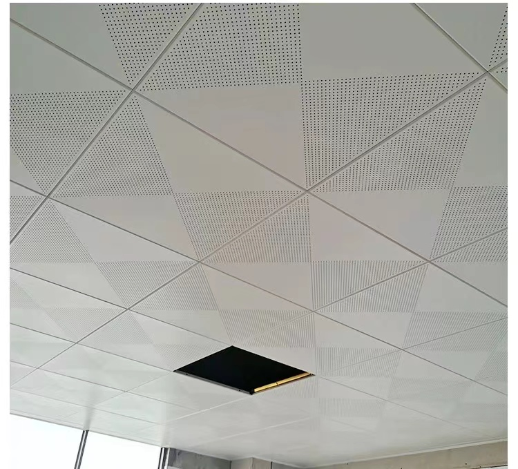 Aluminum Gusset Plate for Ceiling Tiles Perforated Ceilings