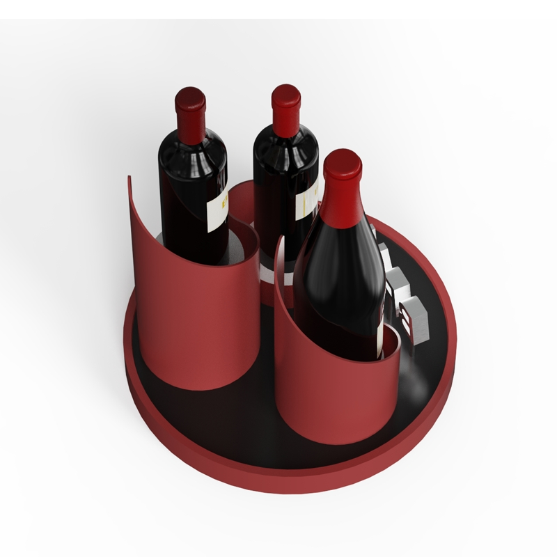 Fashionable Wine Bottle Display Rack