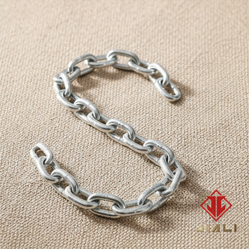 Lifting Chain G80 Mining High Strength Welded Heavy Iron Round Lifting Link Black Mining Chain